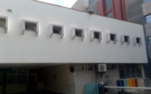 Fachada del Hospital de Niños