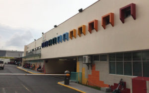 Fachada del Hospital de Niños