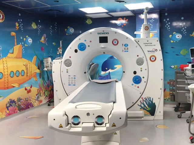 Sala de TAC Hospital Nacional de Niños